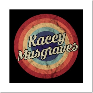 Kacey Musgraves - Retro Vintage Circle Posters and Art